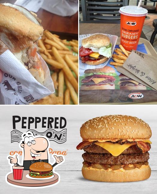 Commandez un hamburger à A&W Canada