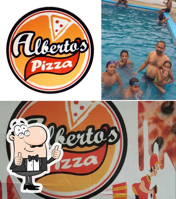 See the pic of Alberto's Pizza