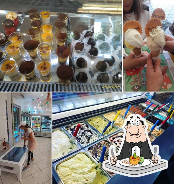 Platti al Gelateria L'Azzurra Di Bettelli Giuliano