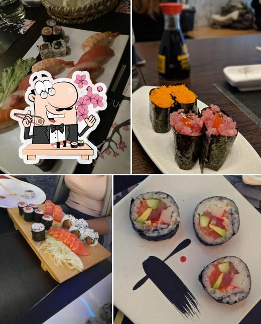 Prova le varie opzioni di sushi