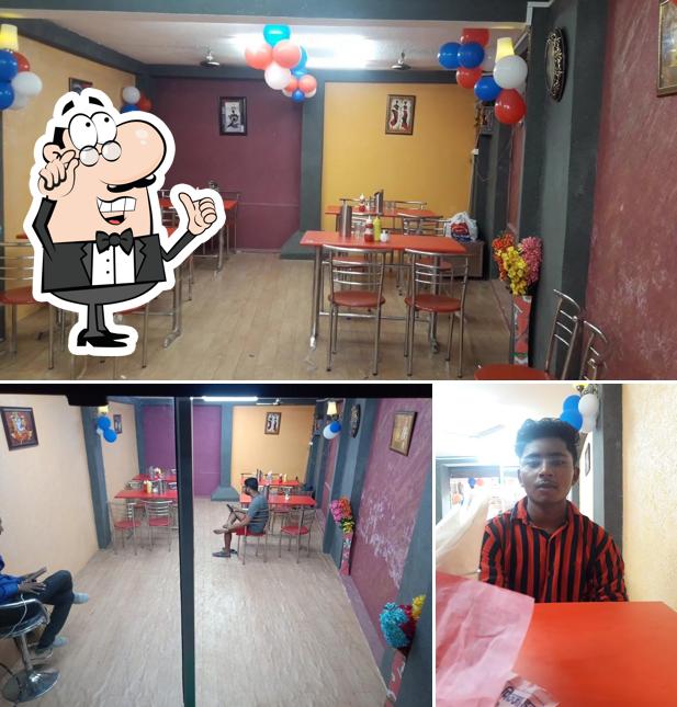 The interior of Madras cafe