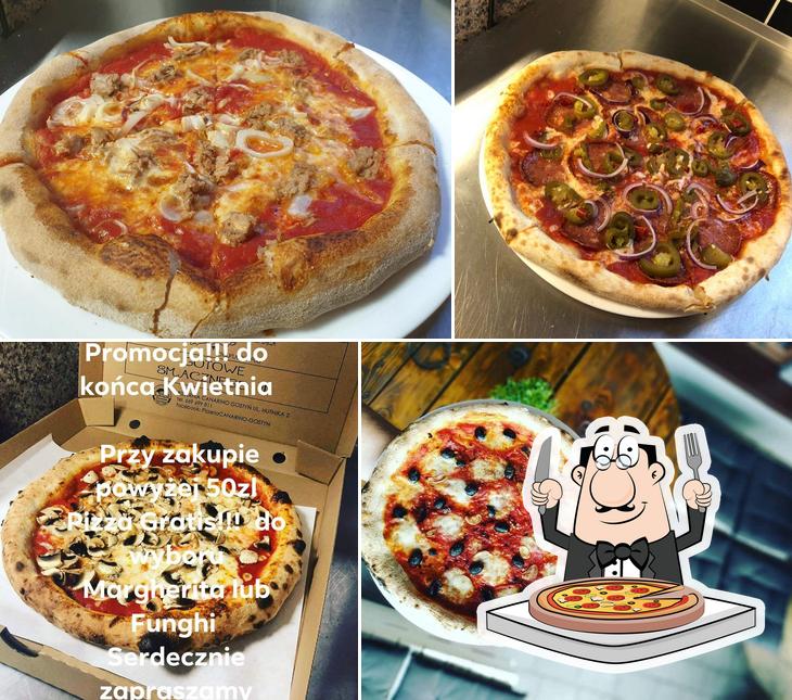 Try out different kinds of pizza