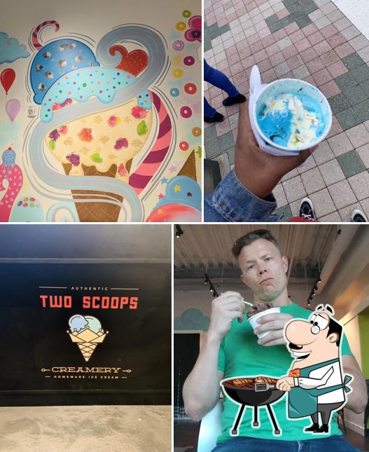 Two Scoops Creamery, 1616 Camden Rd Ste 100 in Charlotte Restaurant