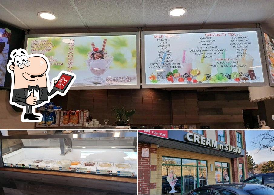 Cream n Sugar Cafe and Bistro in Richmond Hill Restaurant menu and