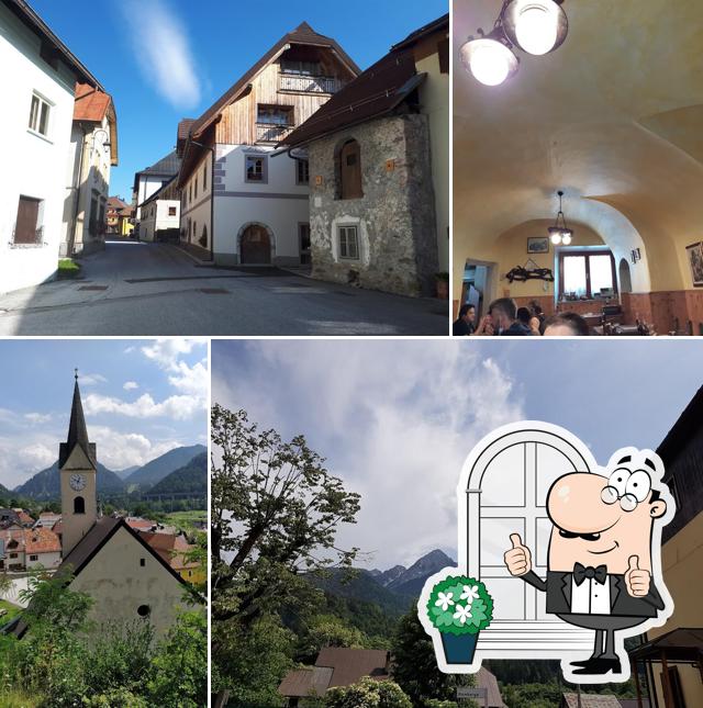 Gli esterni di Locanda Aquila Nera