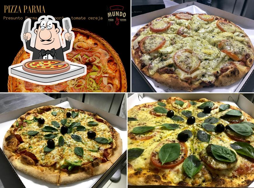 Experimente diferentes estilos de pizza