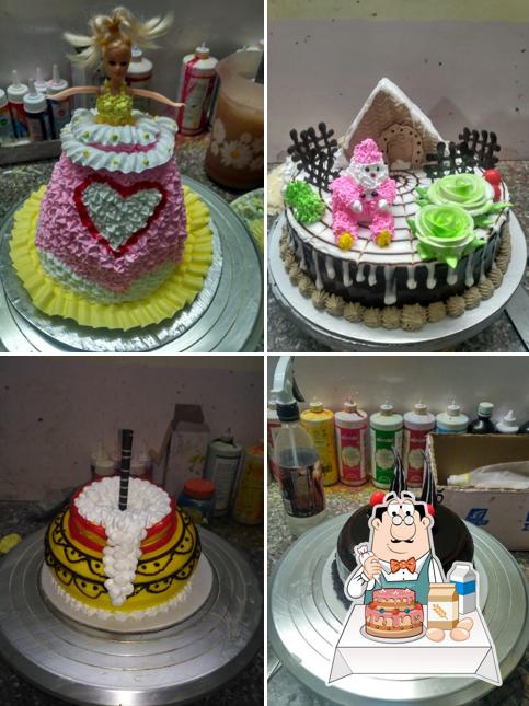 Look at this picture of Ganpati eggless bakery's & sweets