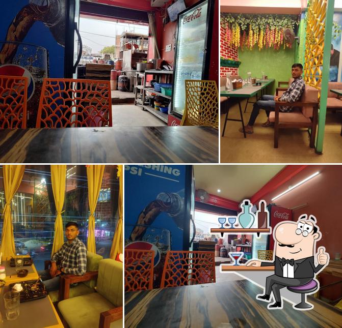 The interior of Govind Biryani House