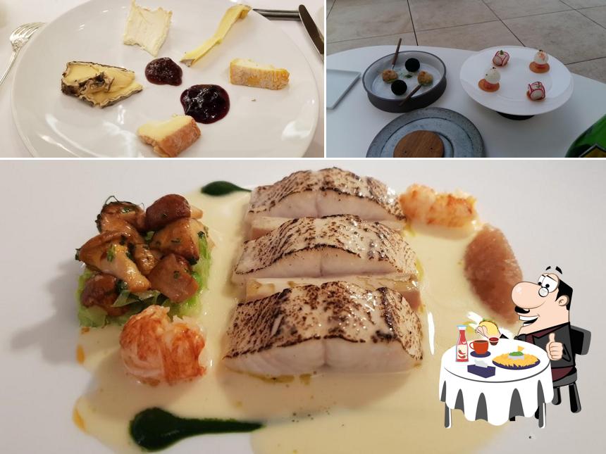 Assiette de fromage à Maison Lameloise