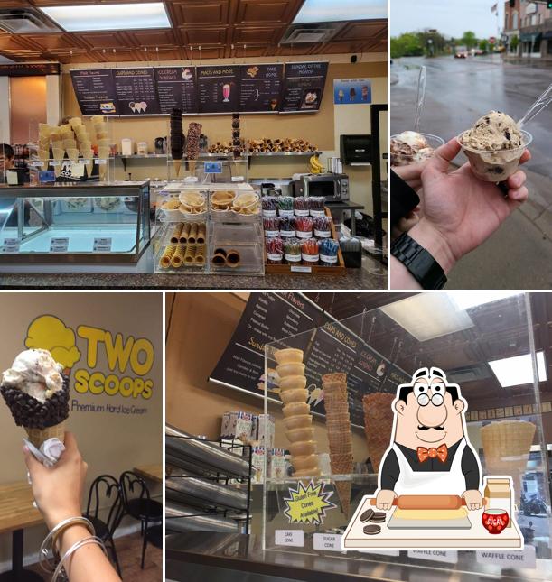 Two Scoops in Anoka Restaurant menu and reviews