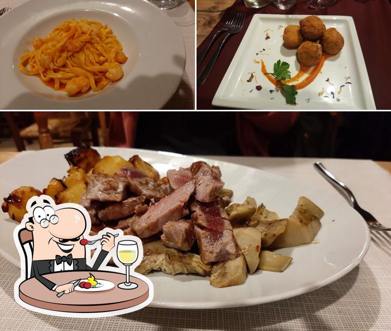 Platti al Osteria Istriano di Giobi e Oxa