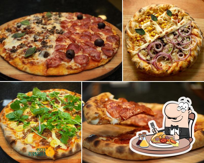 No Pizzaria Pizza Forneria Ponta Porã, você pode desfrutar de pizza