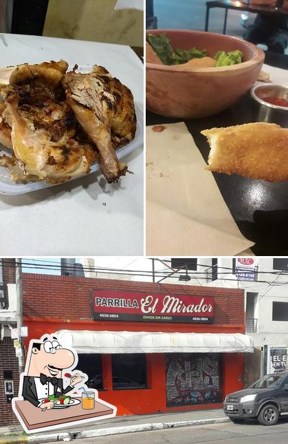 Food at Parrilla el Mirador