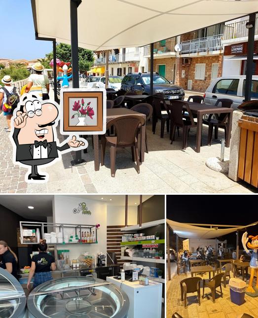 Dai un'occhiata agli interni di Gelato Mania