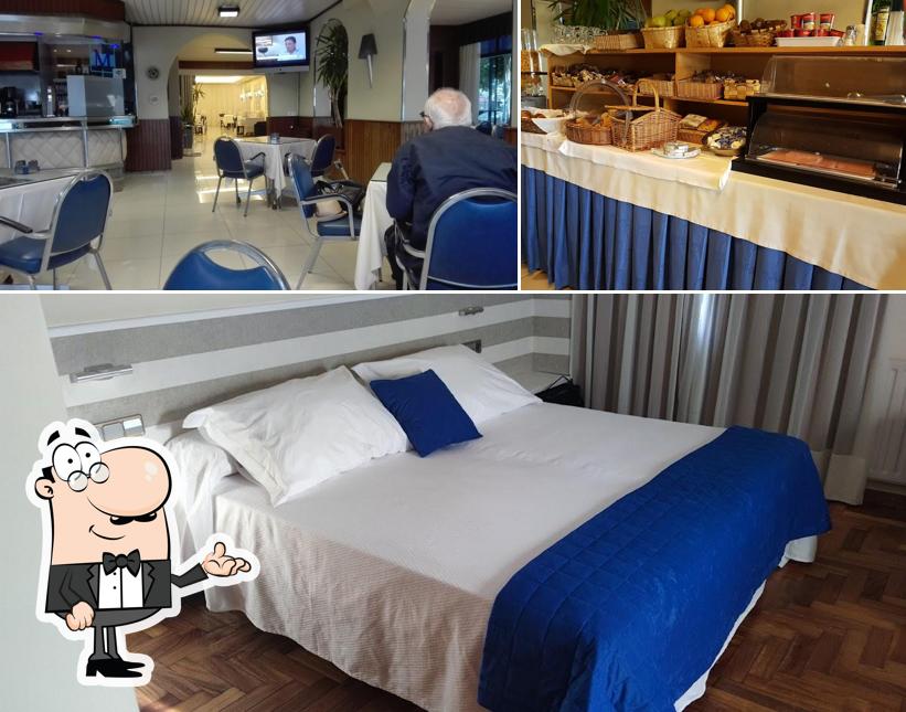 Estas son las imágenes donde puedes ver interior y comedor en Hotel Miramar Playa América