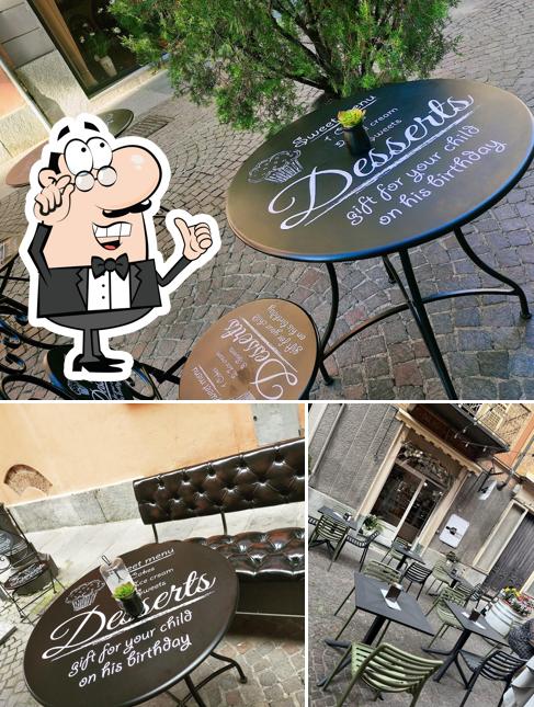 Gli interni di Caffetteria Battisti