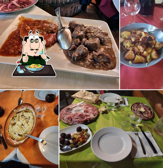 Cibo al Ristorante Bar Ranch Augusto