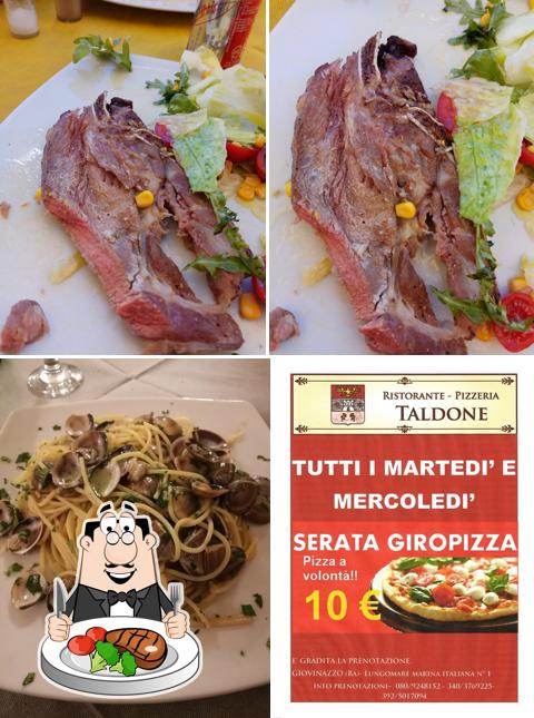 Prova i un pasto a base di carne a Ristorante Pizzeria Taldone