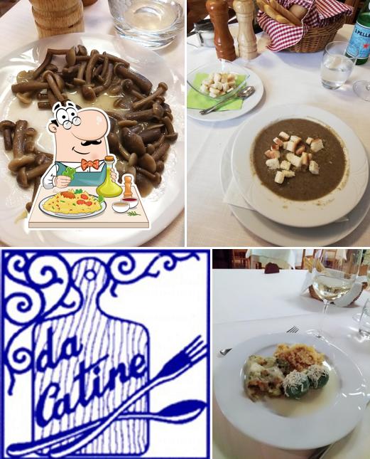 Platti al Trattoria Da Catine