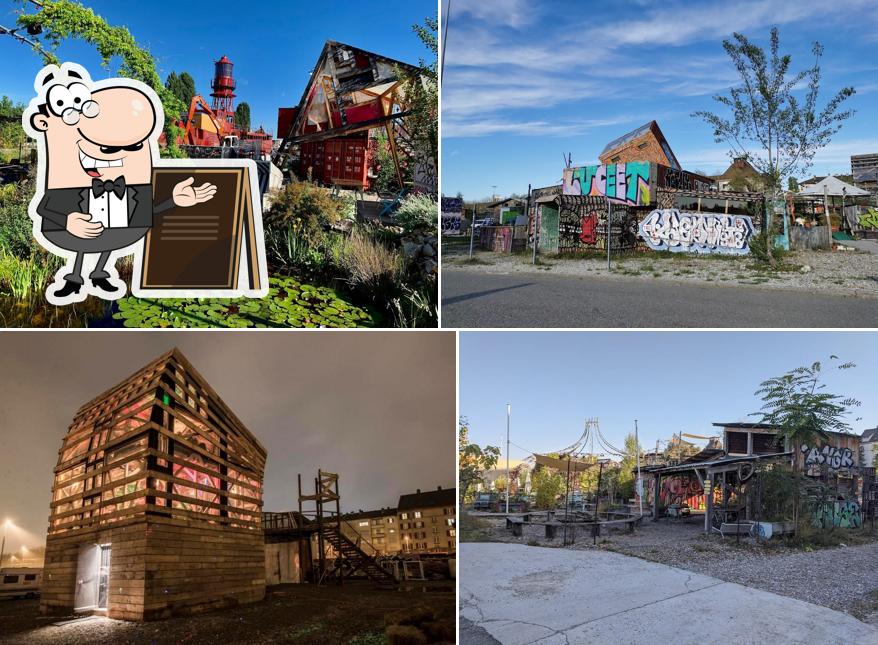 Gli esterni di Holzpark Klybeck