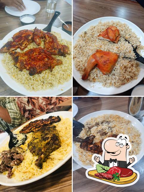 Get meat meals at Alraidan Mandi Hub