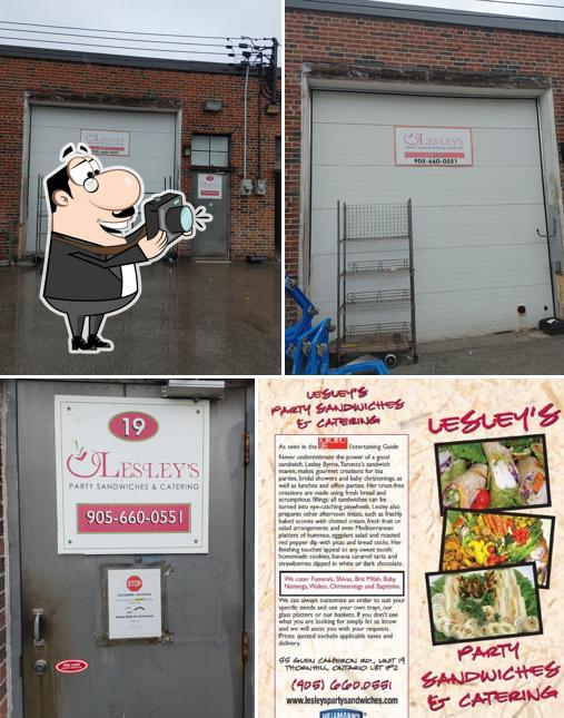 Lesley's Party Sandwiches & Catering in Richmond Hill Restaurant menu and reviews
