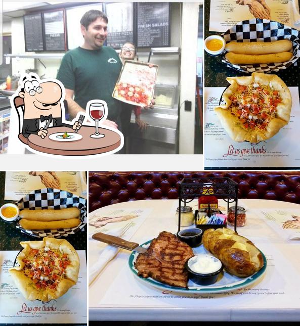 Brooks Uppercrust PizzaGrill in Marion Restaurant menu and reviews