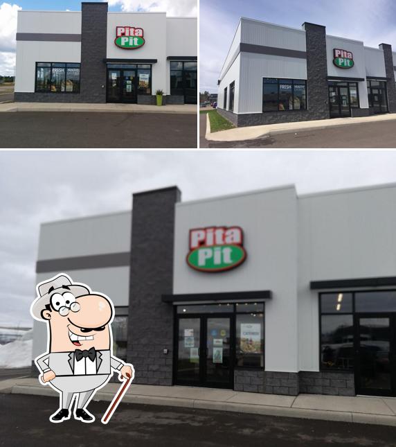 L'extérieur de Pita Pit