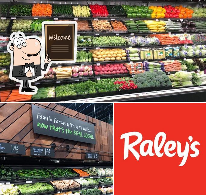 See this picture of Raley's