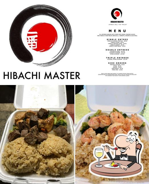 Food at Hibachi Master