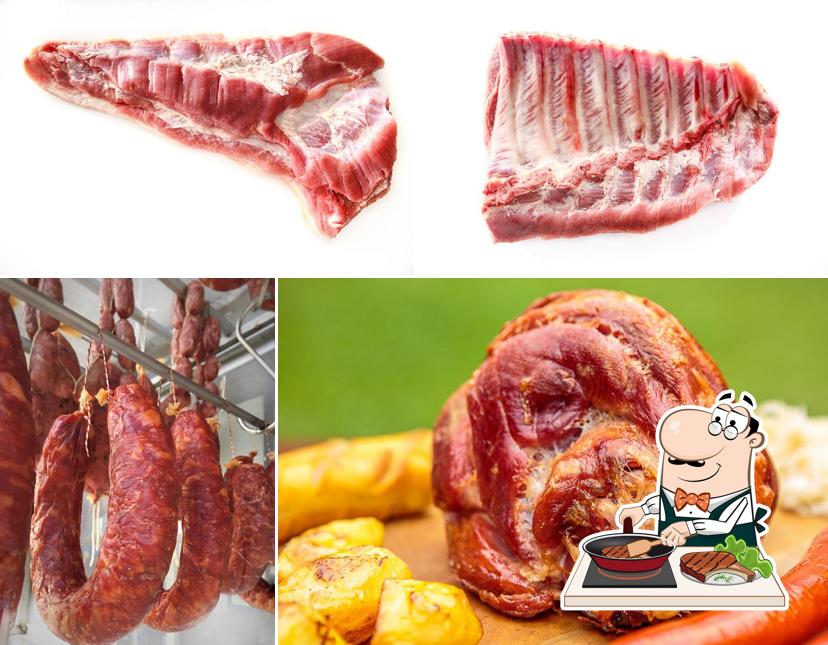 Prove pratos de carne no Pavan Boutique do Porco