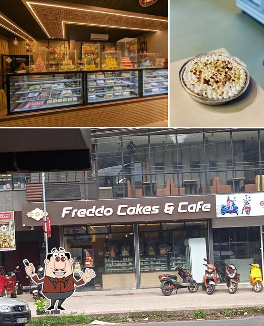 Meals at freddo cakes&cafe
