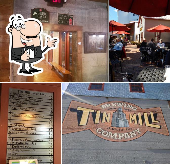 Tin Mill Brewing Co, 114 Gutenberg St in Hermann Restaurant menu and