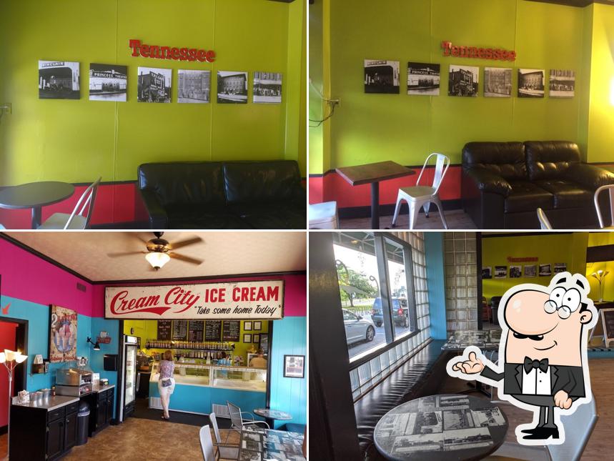 Cream City Ice Cream & Coffee House in Cookeville Restaurant menu and