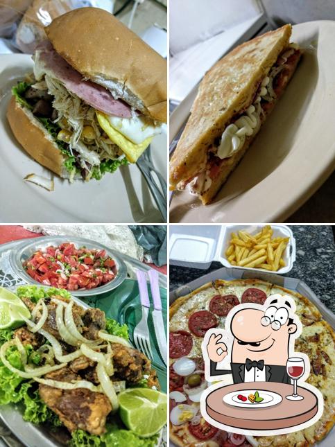 Comida em Lanchonete E Pizzaria Do Galego