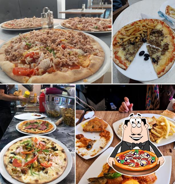 Kostet eine Pizza bei Restaurant Bel-K Algerian food