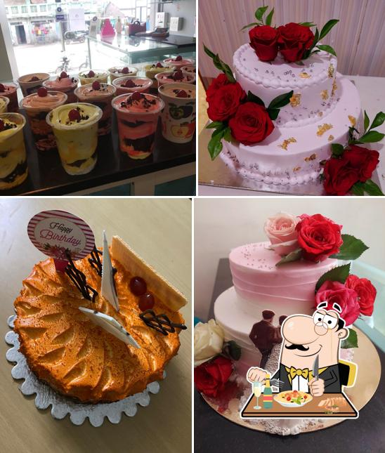 Food at Cake walk Miraj