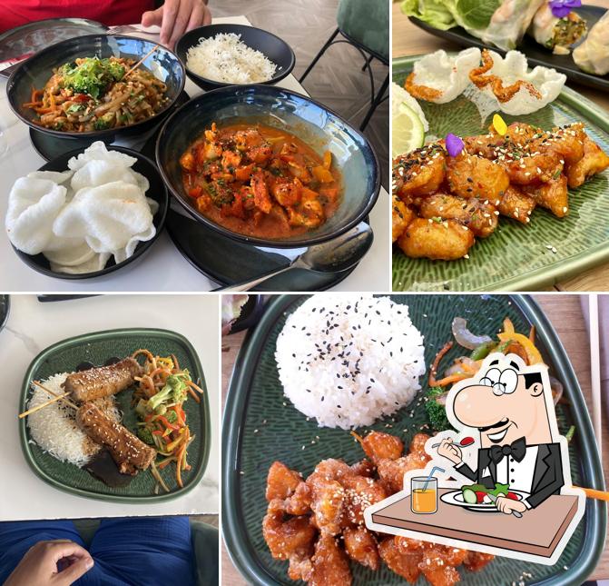 Nourriture à Restaurant Jade Asian Fusion