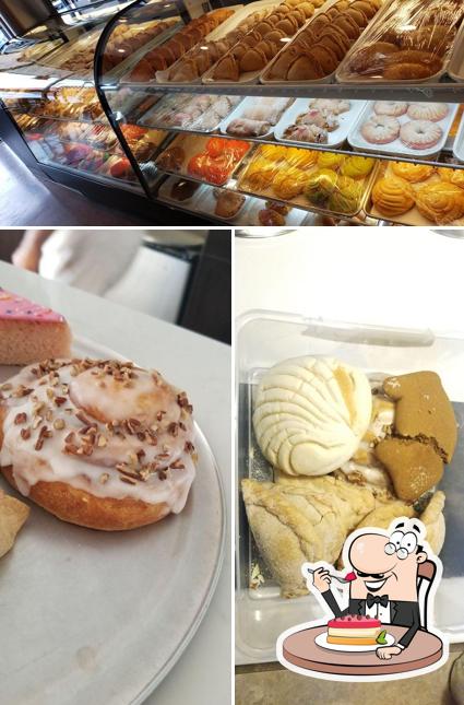 "Panaderia Jimenez Coffee Shop" предлагает большое количество десертов