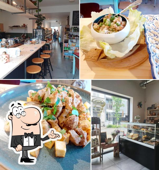 Pastel proef-lokaal & buurt-winkel