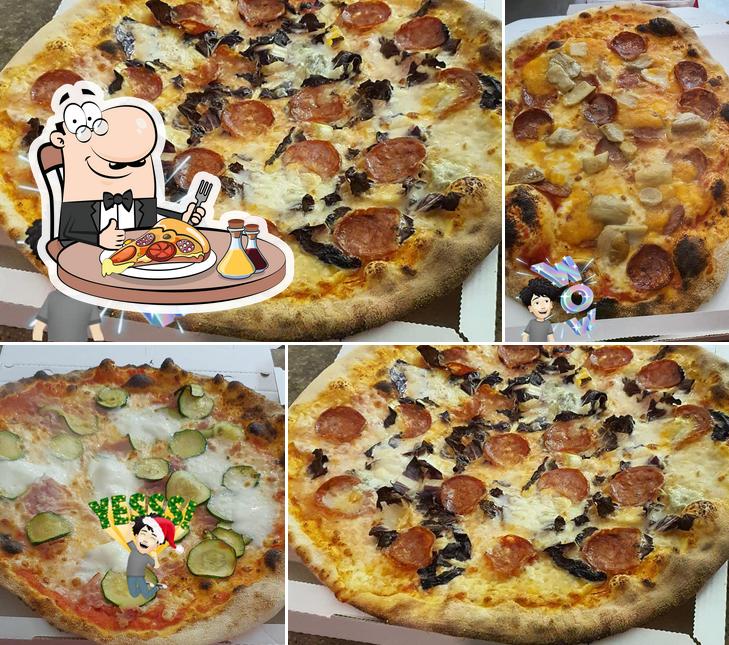 Ordina una pizza a Taverna Aganoor da Luigino