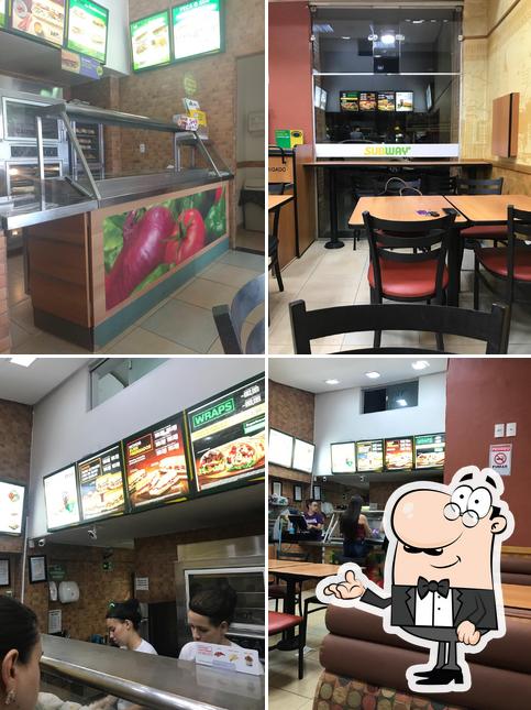 Veja imagens do interior do Subway