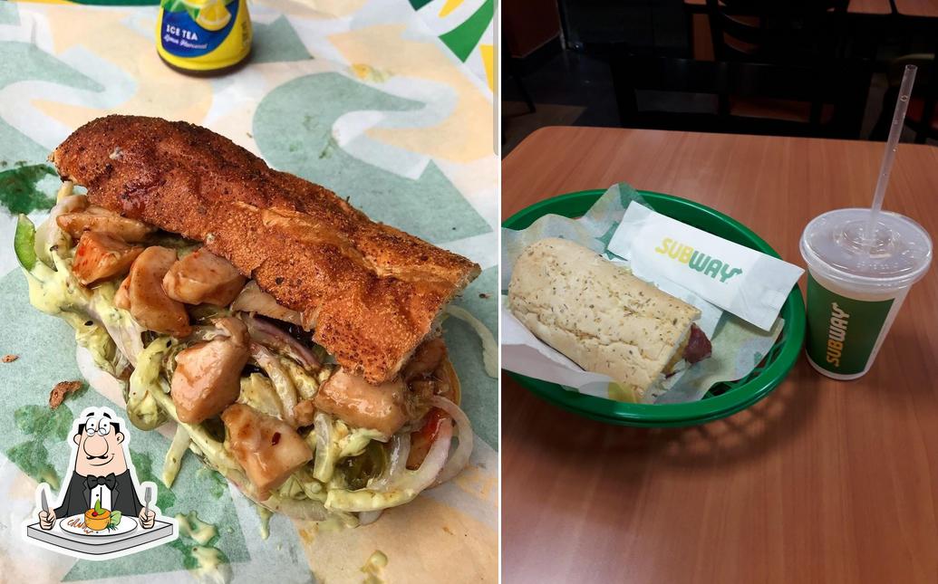 Platos en Subway