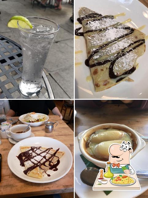 Meals at Cachette Bistro & Creperie