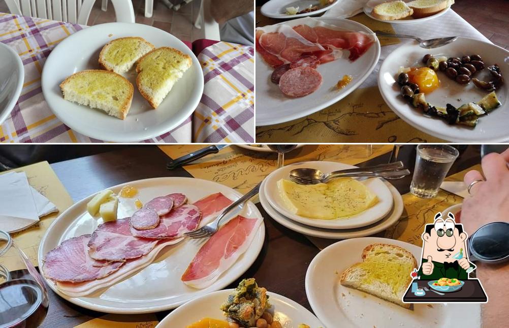 Cibo al Osteria Scherzi a Parte
