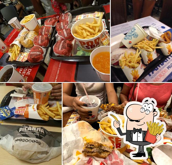 Experimente batatas fritas no Burger King