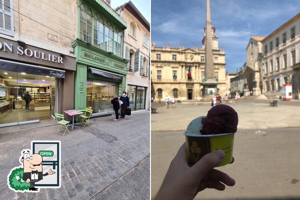 Profitez de la vue de l'espace ouvert de Maison Soulier Boulangerie Pâtisserie