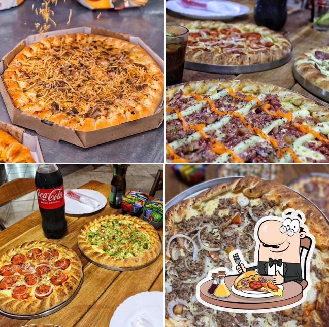 Peça diferentes estilos de pizza