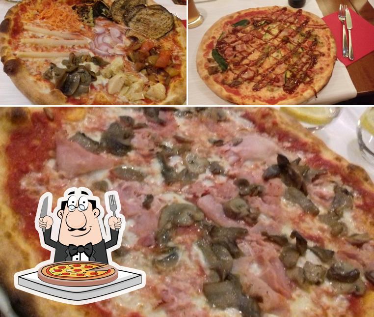 Scegli tra le svariate varianti di pizza