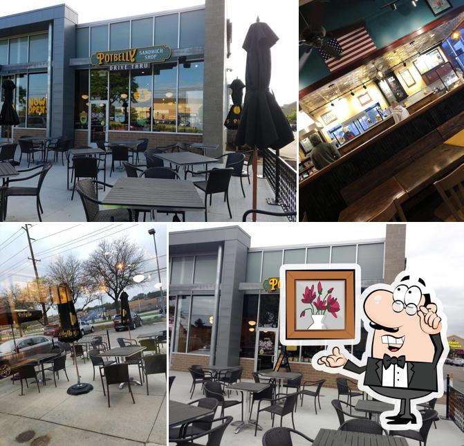 Check out how Potbelly looks inside